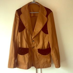Midnight Cowboy Brown Velvet Jacket